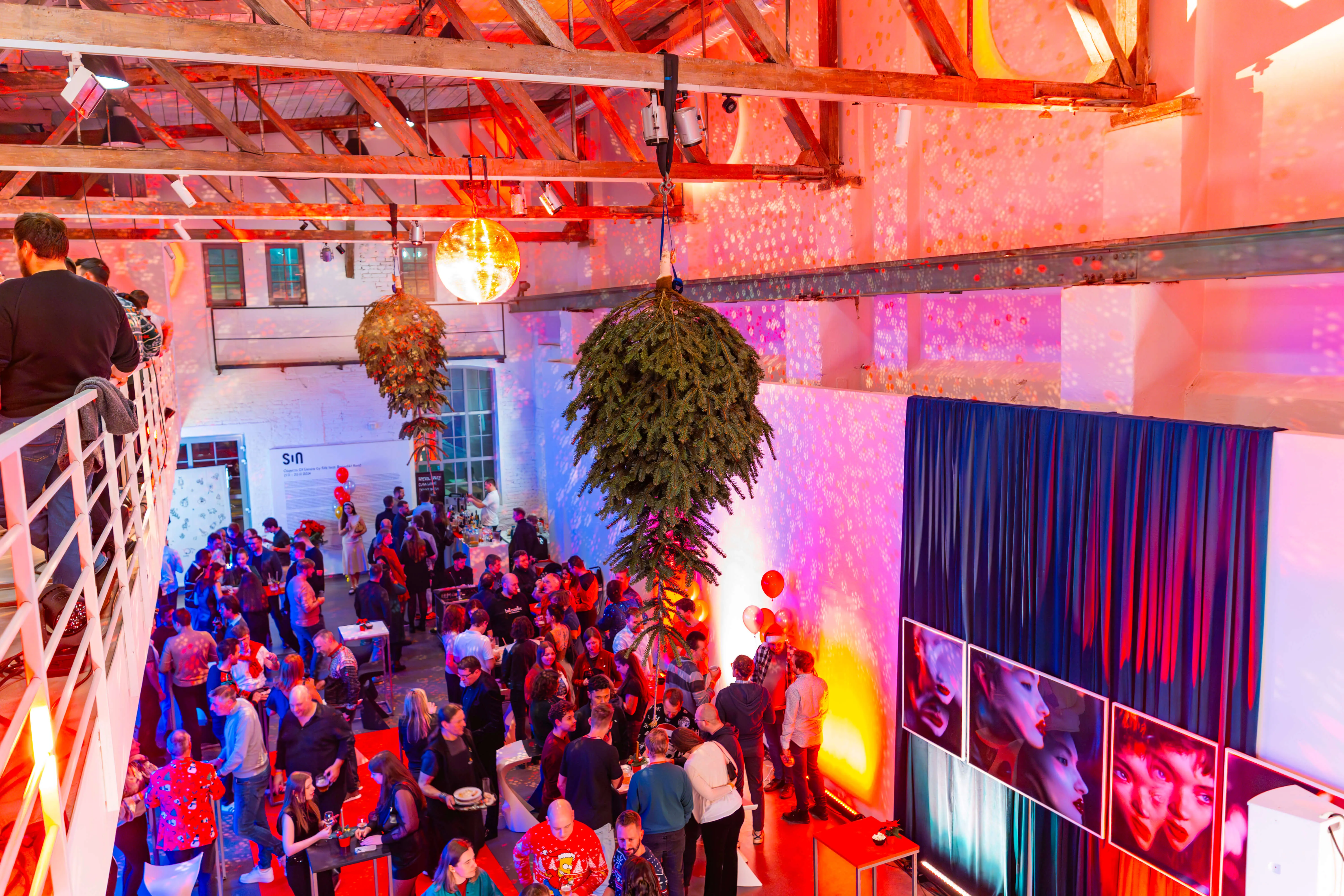 Eventový prostor Praha - Casino tematická party, industriální umělecký prostor