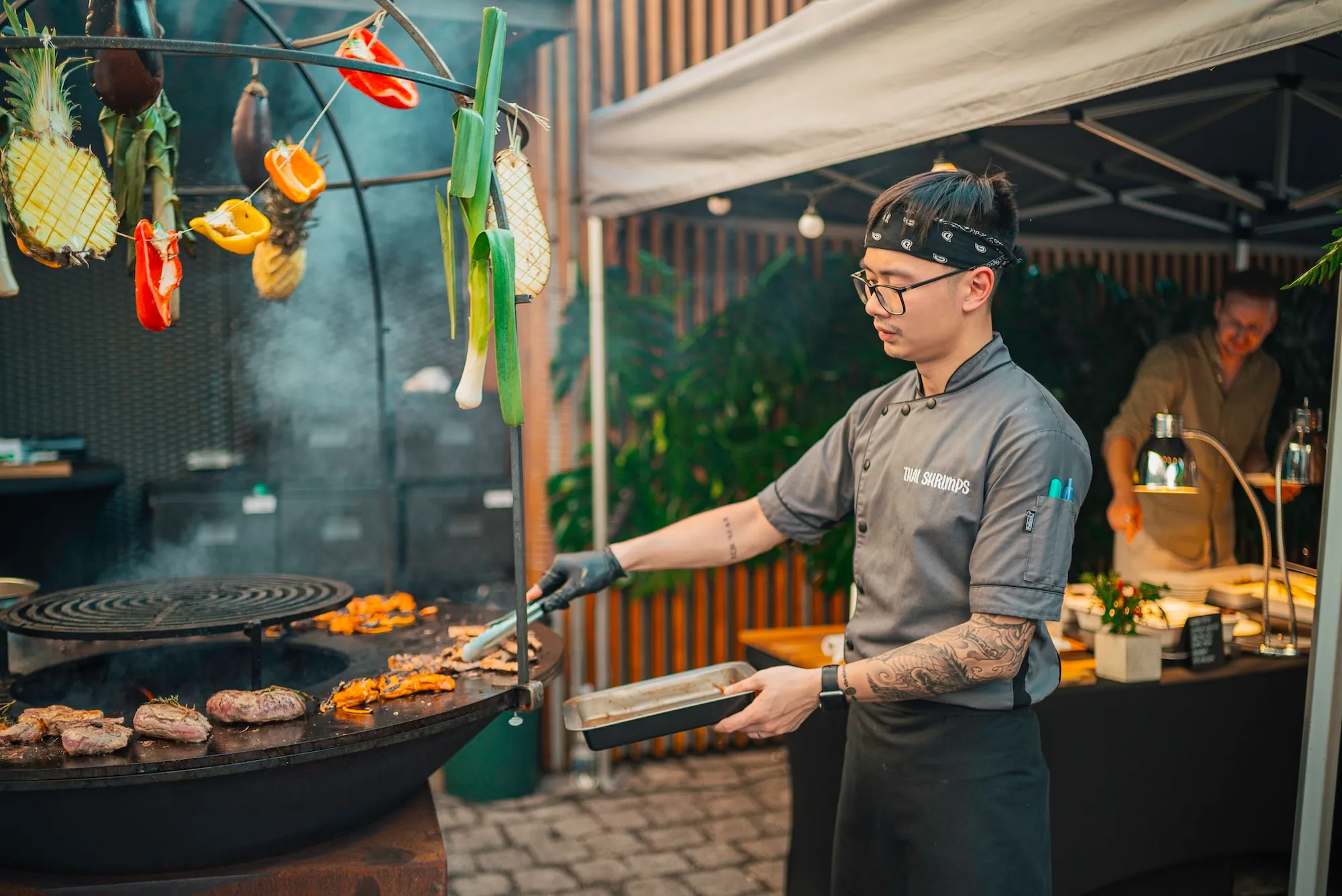 Catering Praha - Terminál Karlín griluje na Ofyru