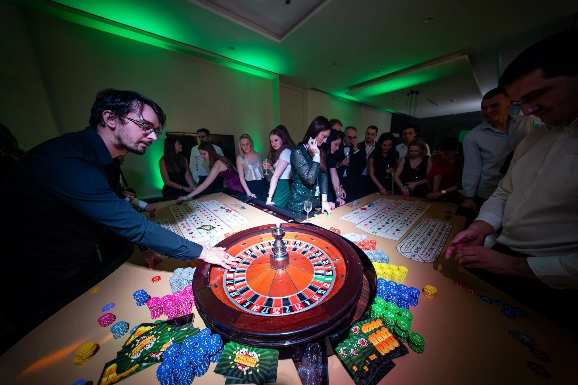 Eventové prostory Praha - vánoční večírek, casino, zábava, dekor 