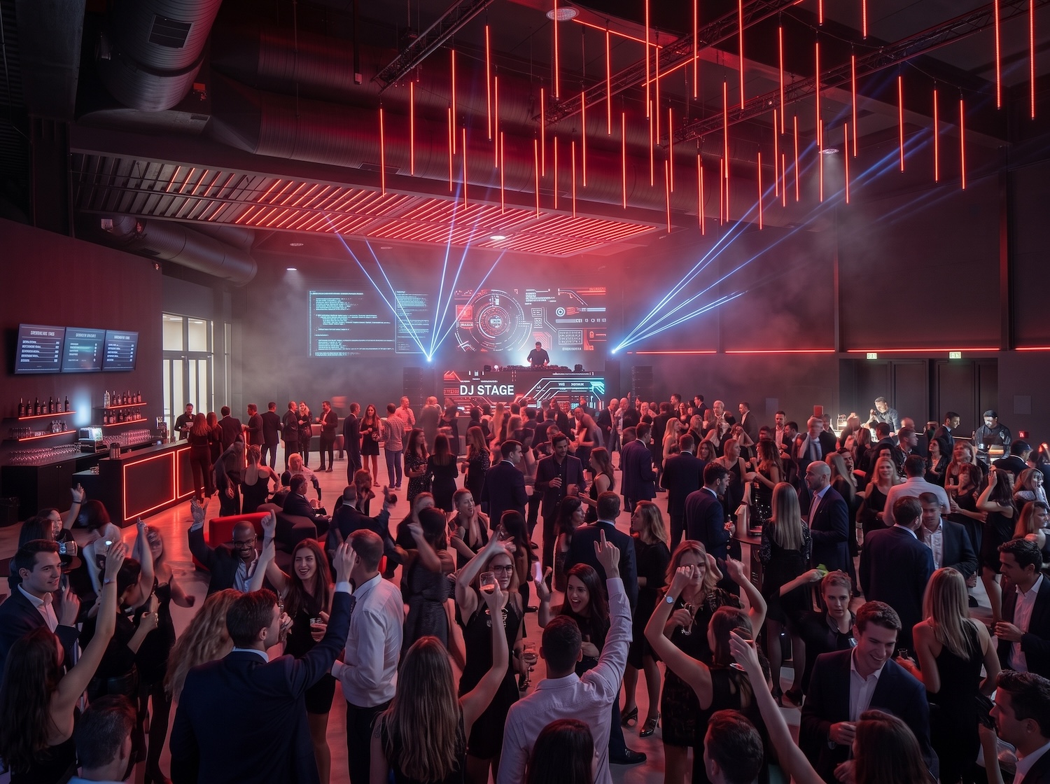 Eventové prostory Praha - Terminál Karlín studený i teplý bufet, živé stanice 
