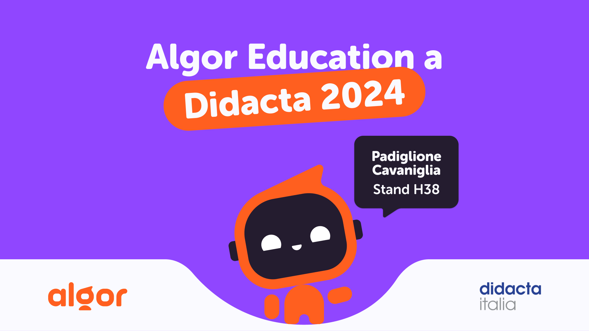 Algor alla fiera Didacta 2024