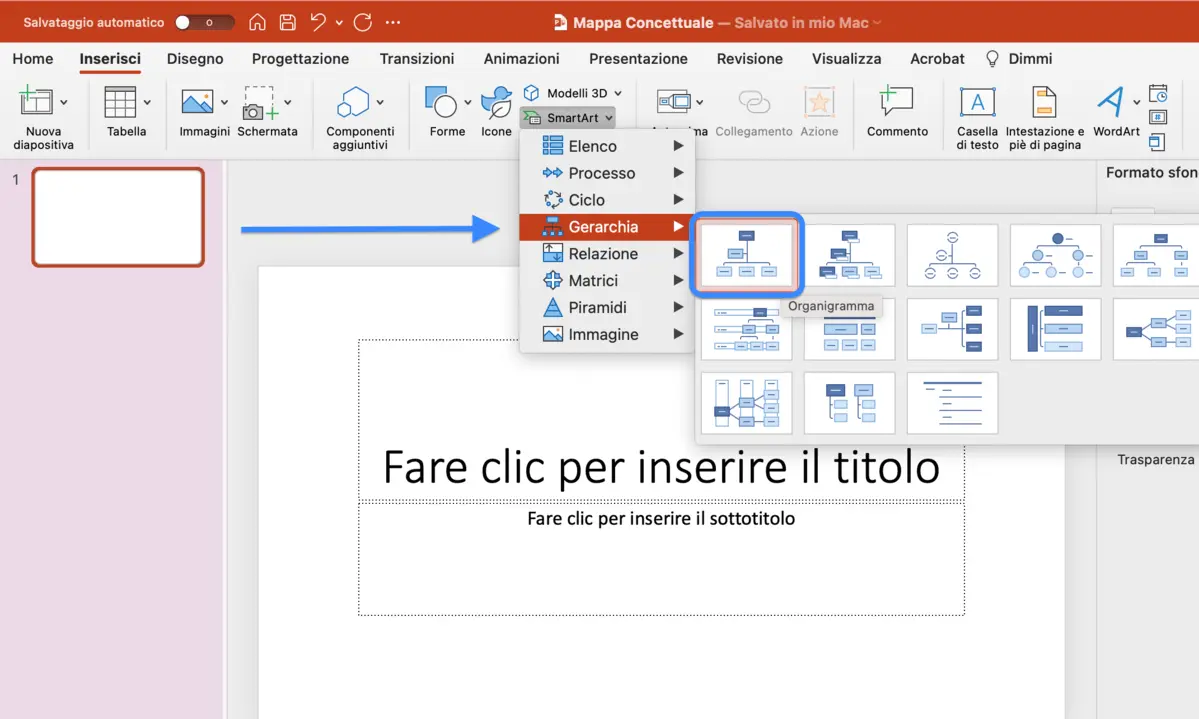 menu-smartart-powerpoint-mappa