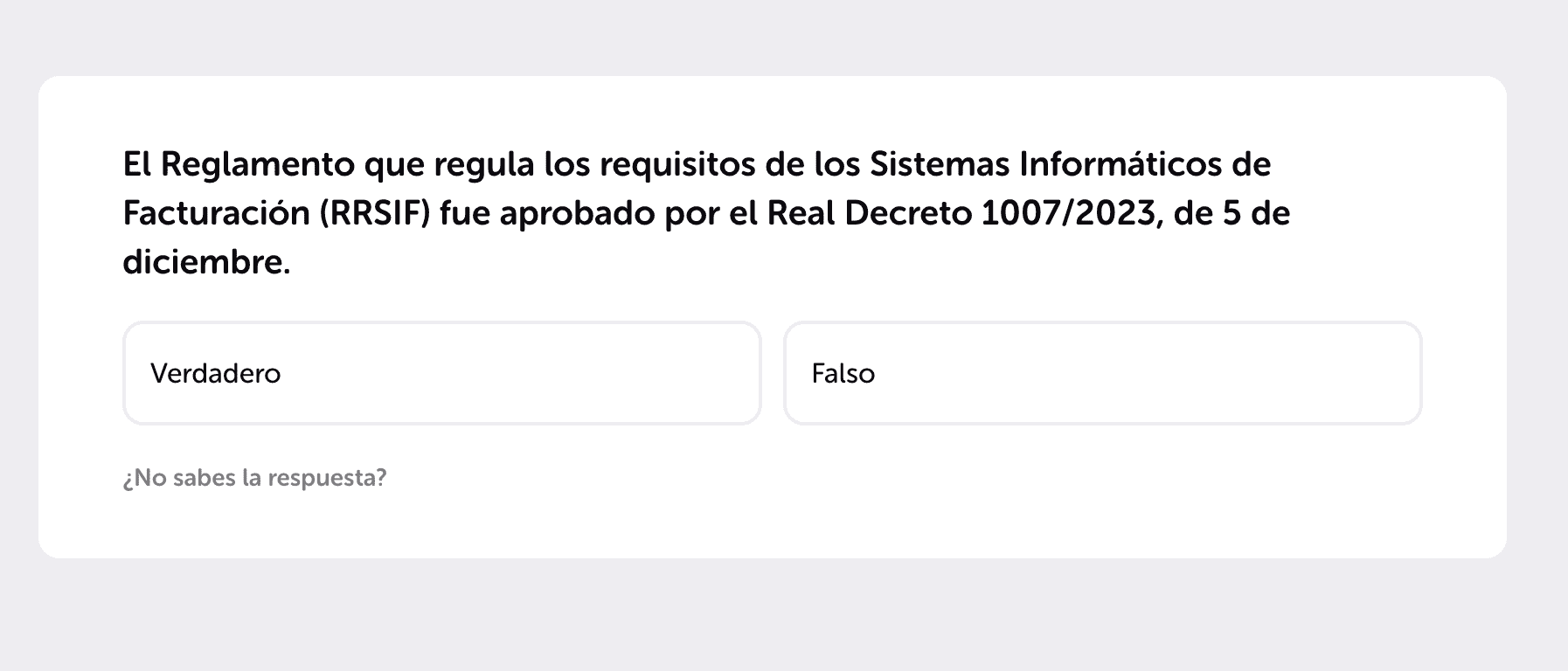 Ejemplo de quiz generado a partir de un temario.