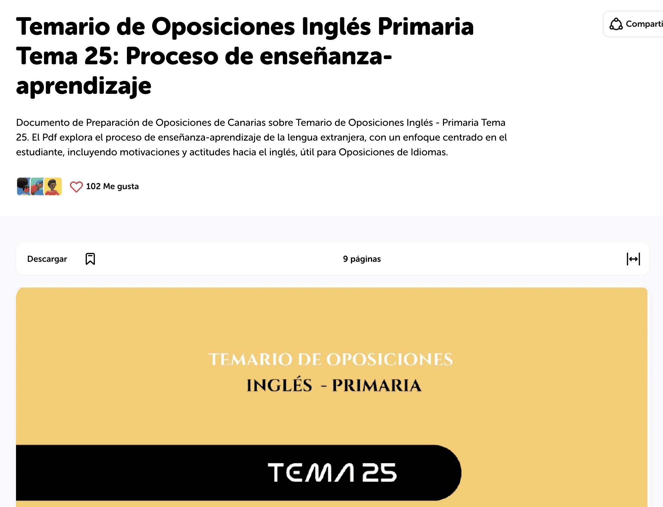 Ejemplo de temario que puedes encontrar en Algor Library.