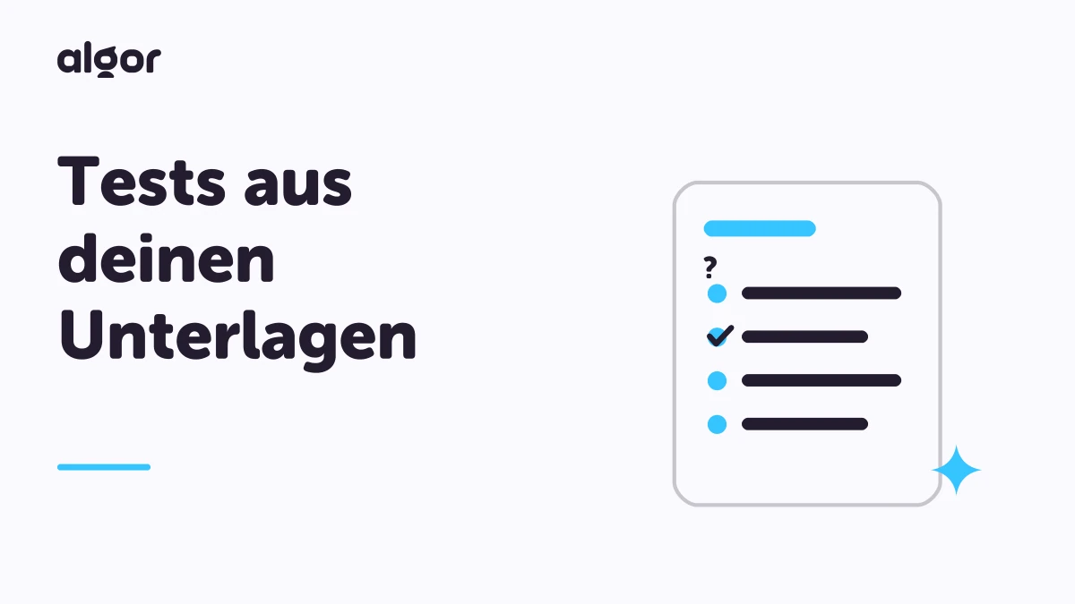 Mit KI ein Quiz aus deinen Texten erstellen