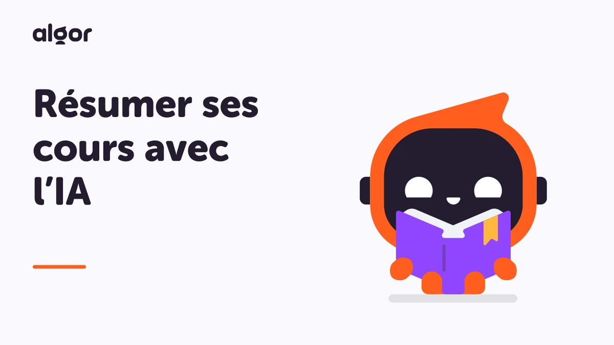 Résumer un texte ou un PDF avec l’IA : le guide Algor
