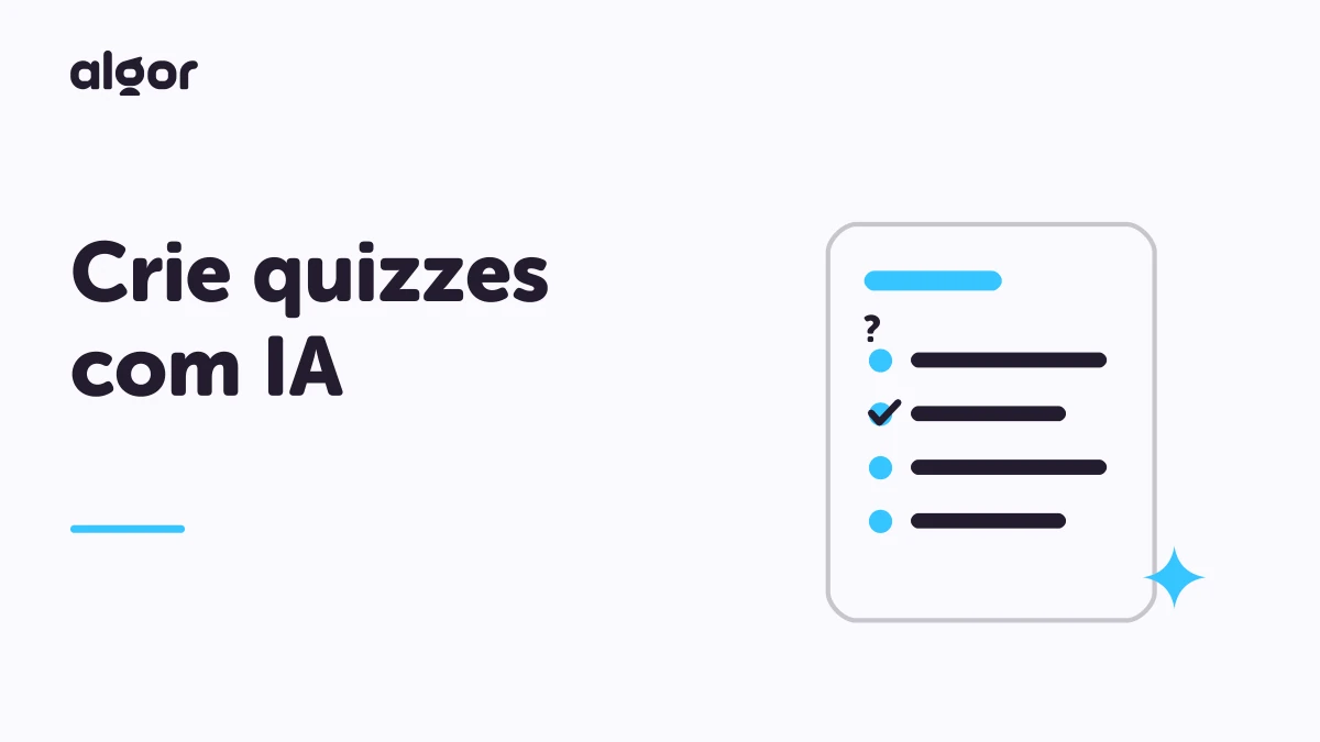 Como criar quizzes com IA a partir dos seus textos
