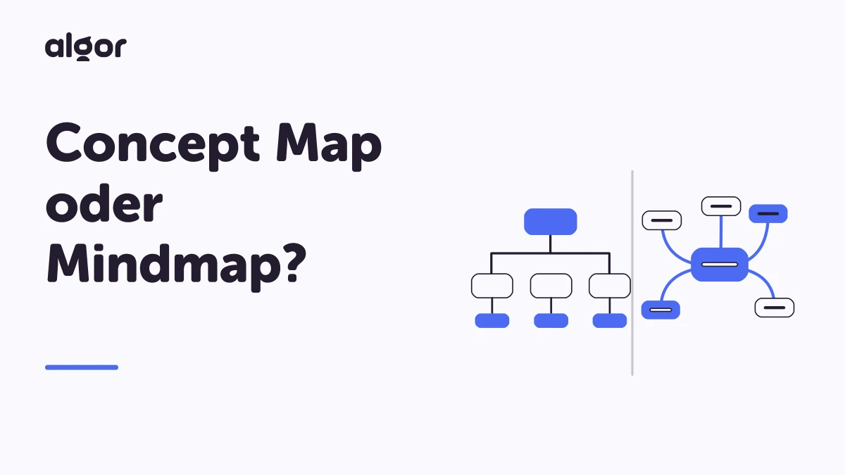 Concept Map oder Mindmap: Unterschiede und passende Einsatzmöglichkeiten