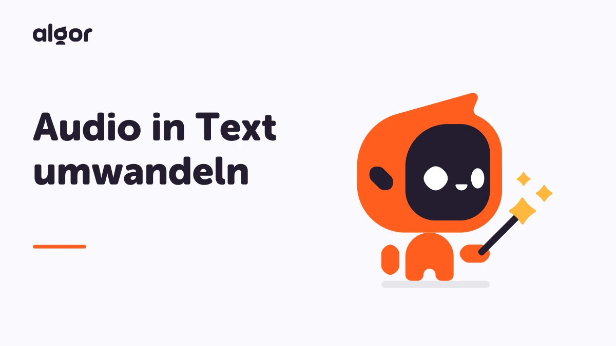 Audio und Video in Text umwandeln und zum Lernen nutzen