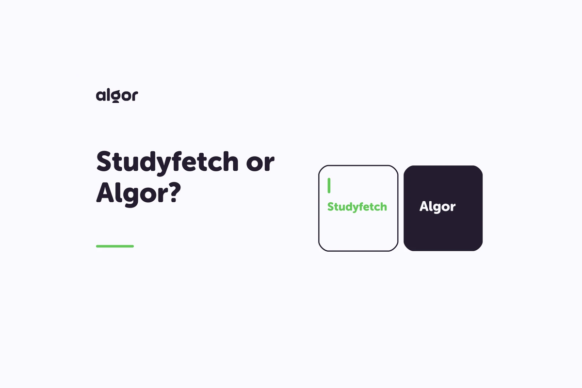 Studyfetch or Algor?