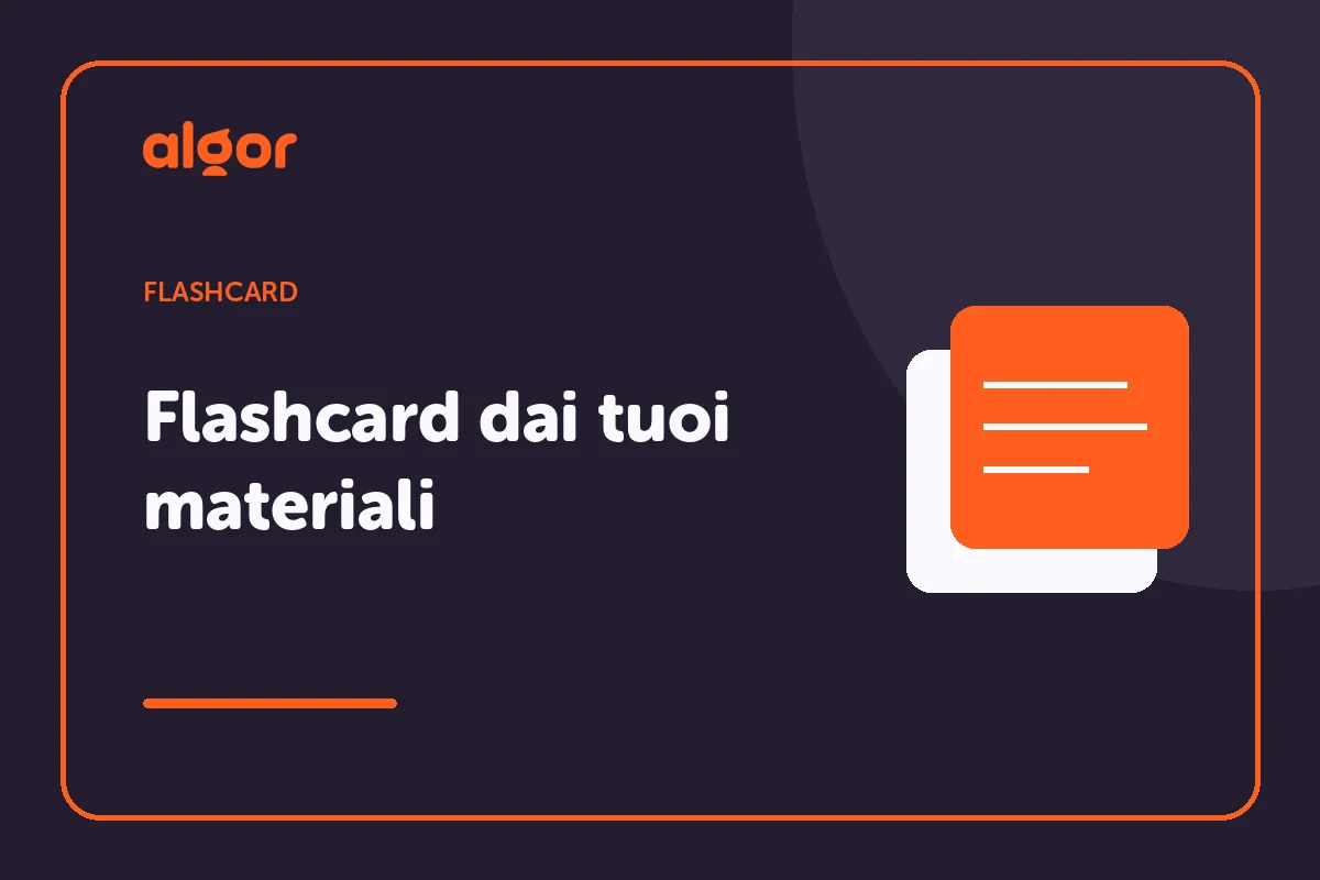 Come creare flashcards dai tuoi materiali di studio con l'AI