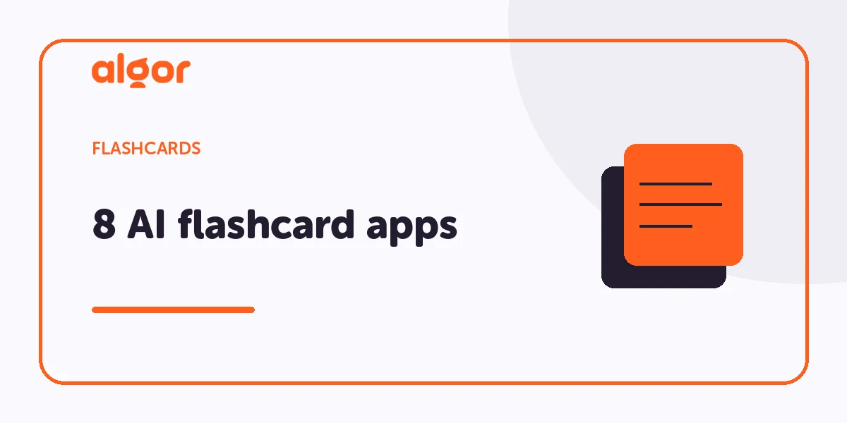 8 Apps and Websites for Making Flashcards with AI