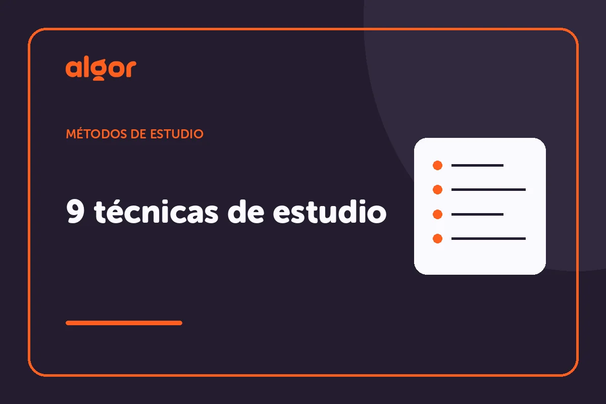 El papel de las técnicas de estudio: 9 métodos eficaces
