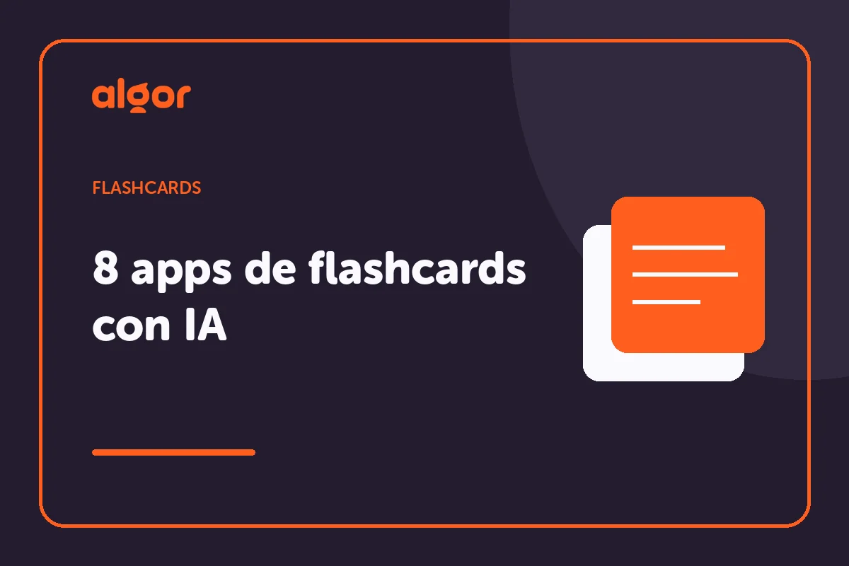 8 aplicaciones para crear flashcards con IA