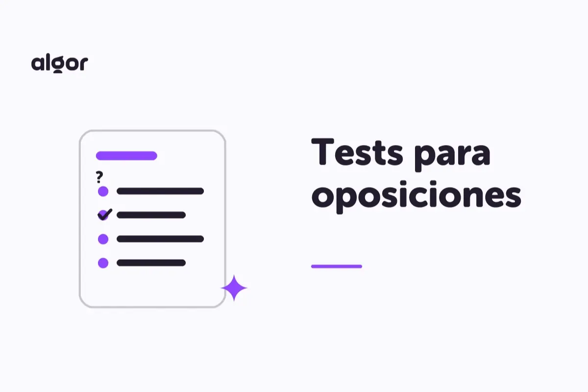 Tests para oposiciones