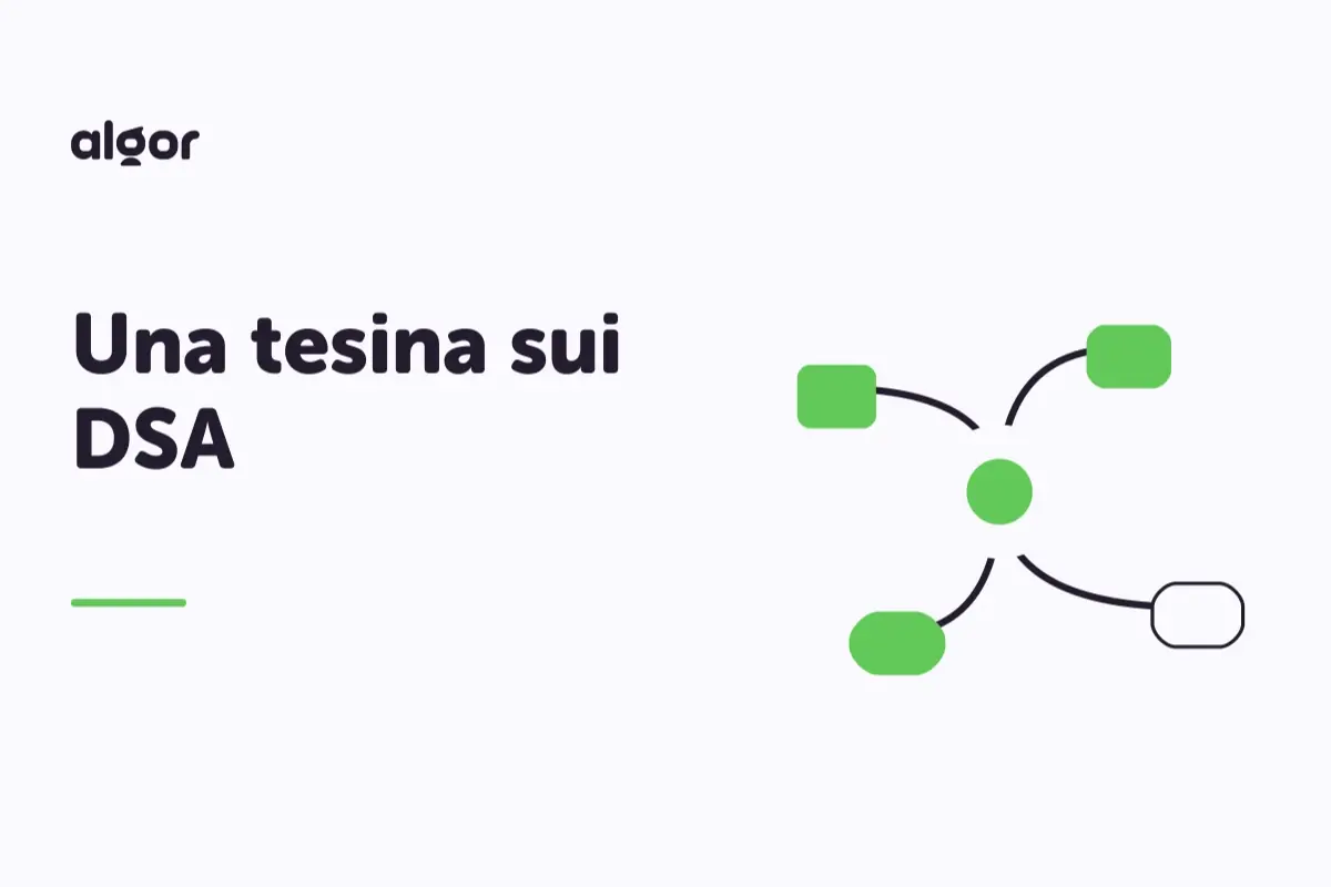 Una tesina sui DSA