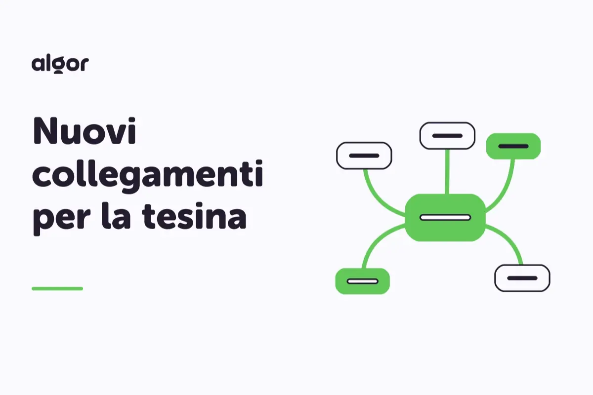 Nuovi collegamenti per la tesina