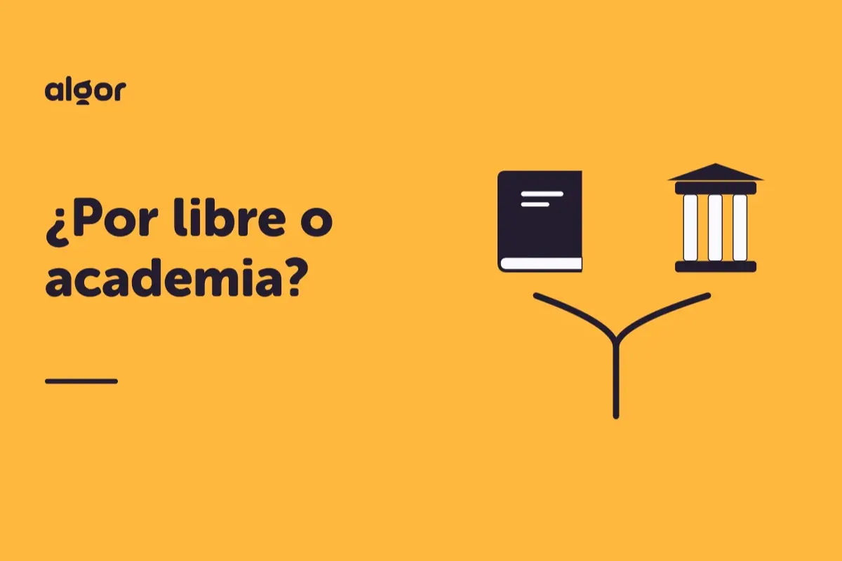 ¿Por libre o academia?