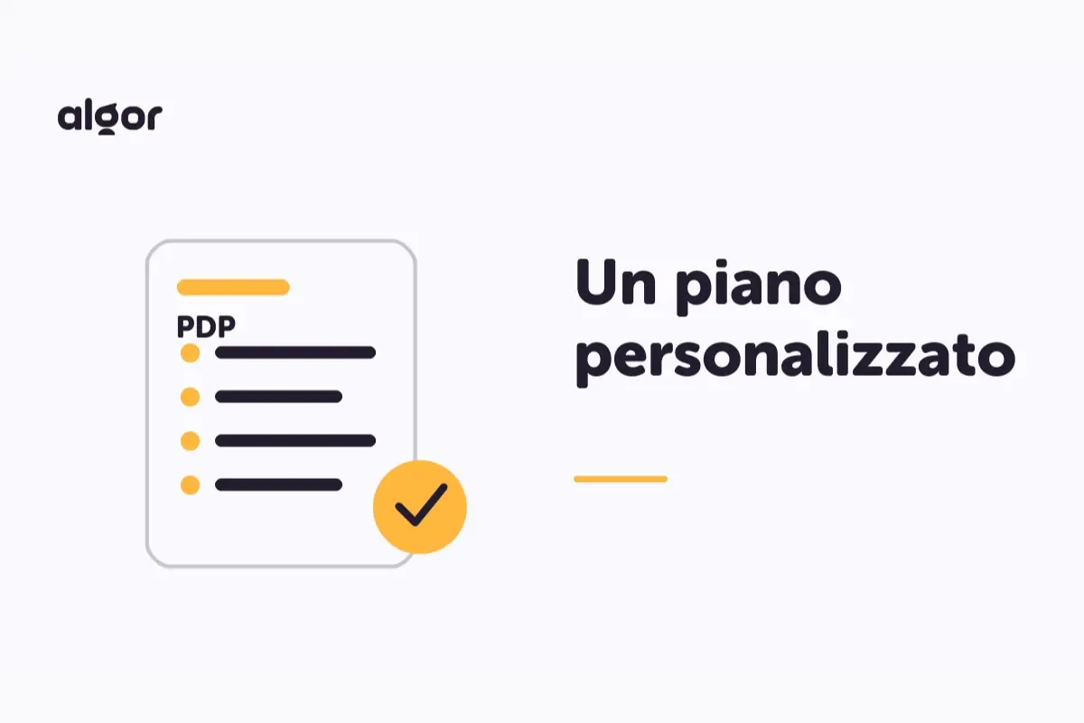 Un piano personalizzato