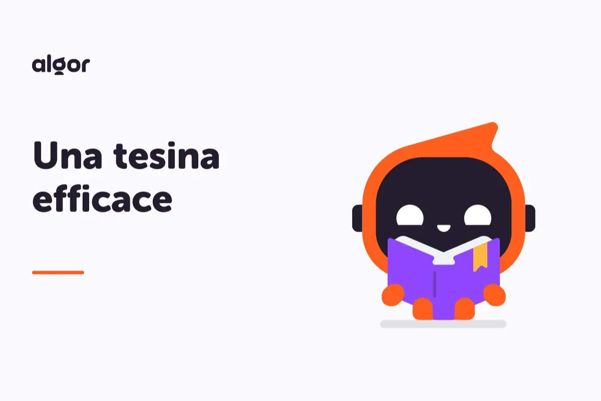 Una tesina efficace
