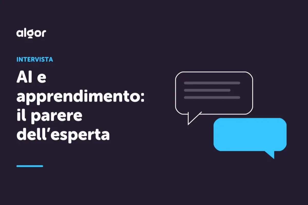 AI e apprendimento: il parere dell’esperta