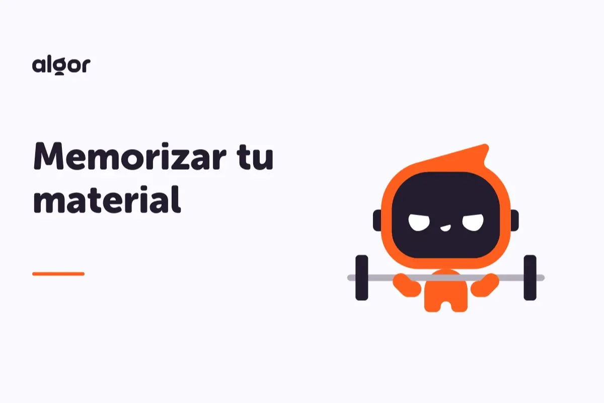 Memorizar tu material
