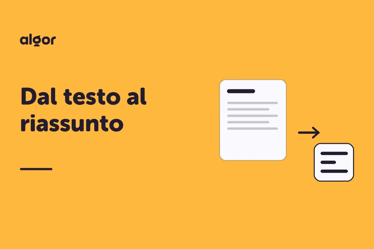 Dal testo al riassunto
