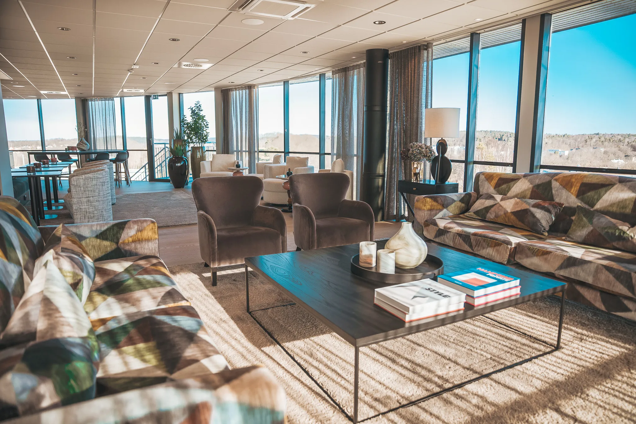 Utsikt över exklusiv lounge med havsutsikt, Sankt Jörgen Park Resort