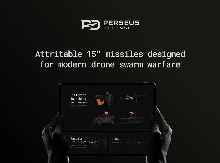 Perseus Defense: Guided micro-missiles for Counter-UAS