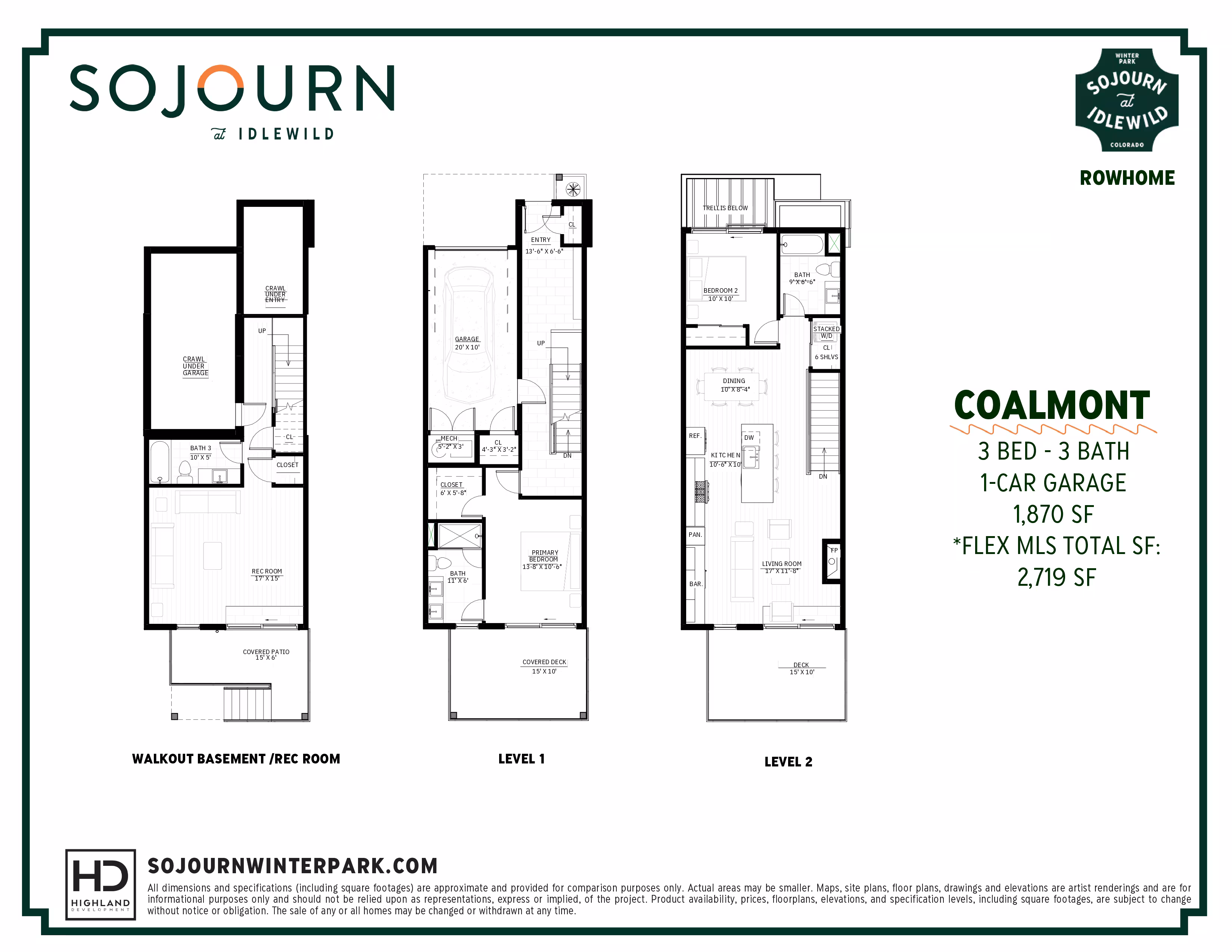 Coalmont Floor Plan