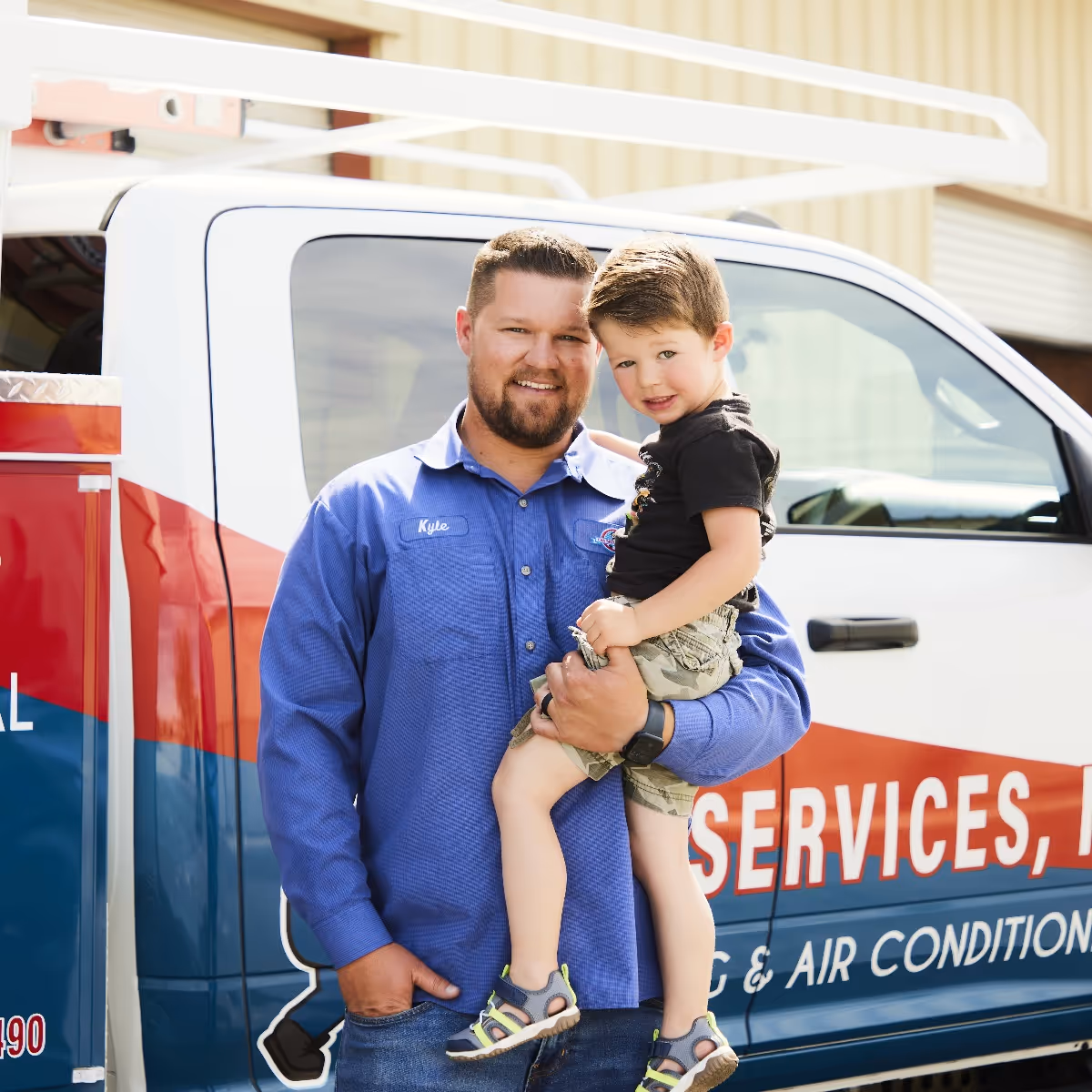 Kyle, owner of FHA Services Inc.