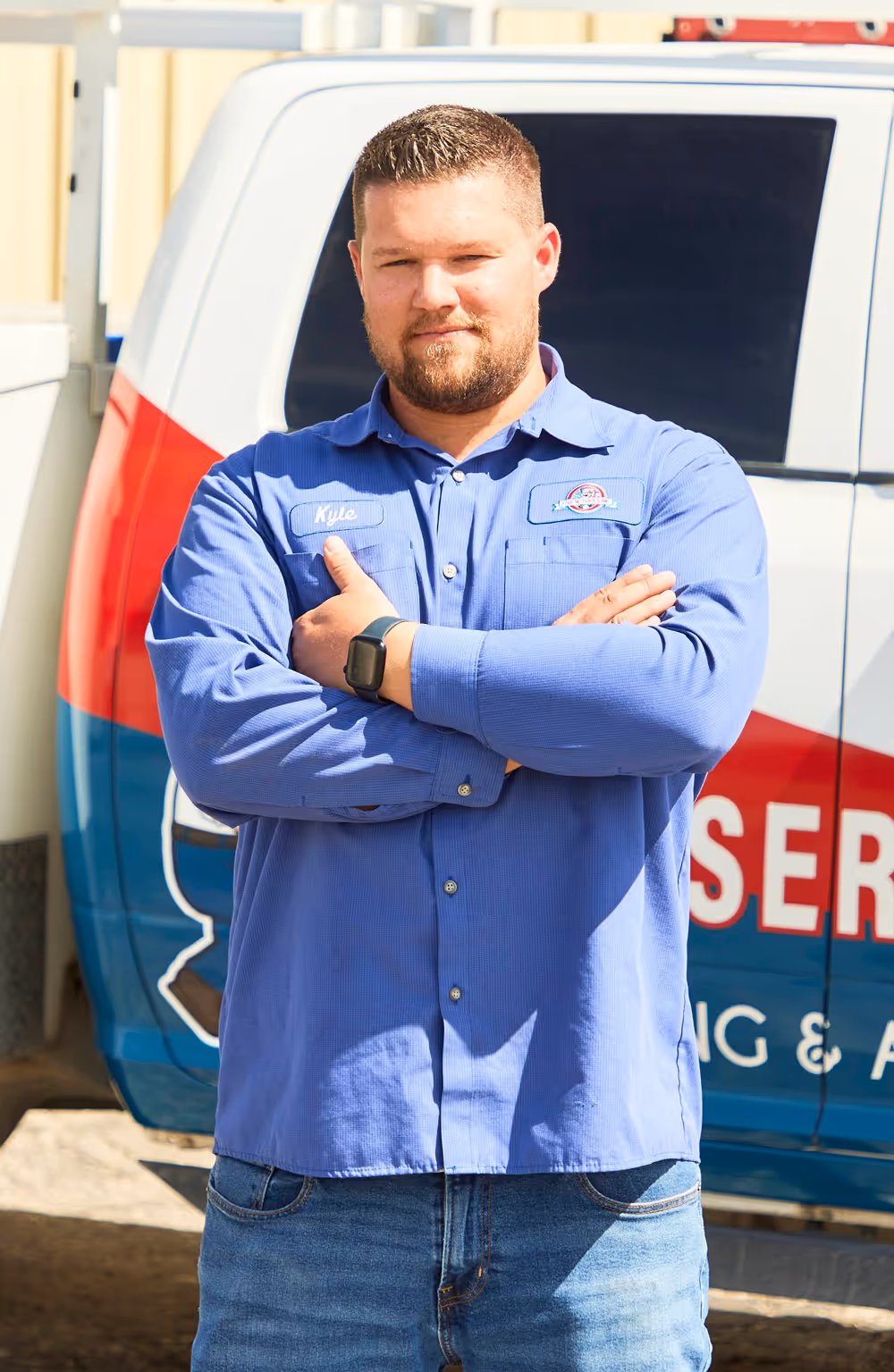 Kyle, owner of FHA Services Inc.