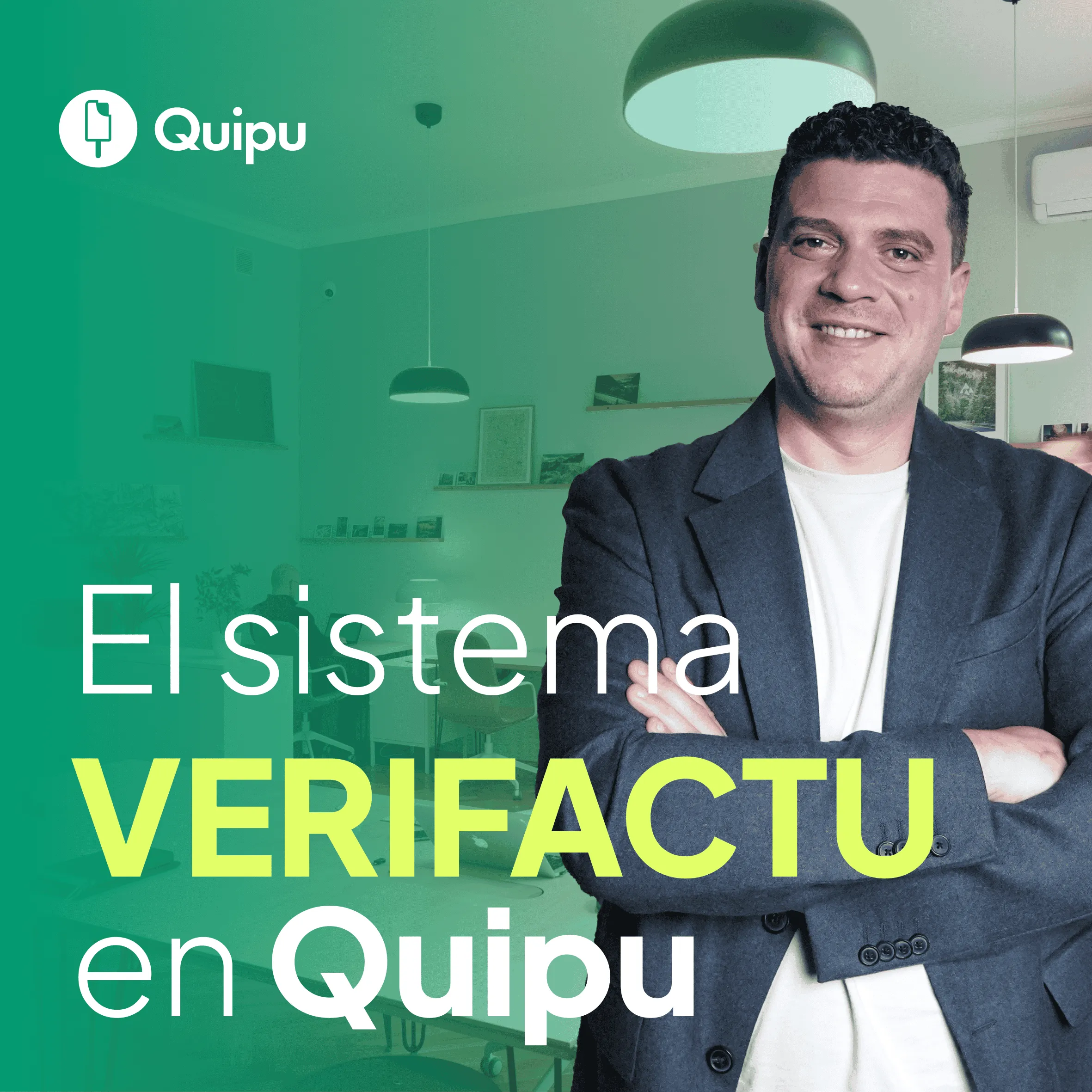 Roger Dobaños, CEO de Quipu, presenta cómo el sistema Verifactu afectará a autónomos y empresas.