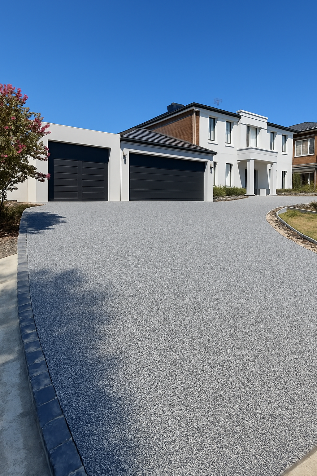 image of a landscaped pool area