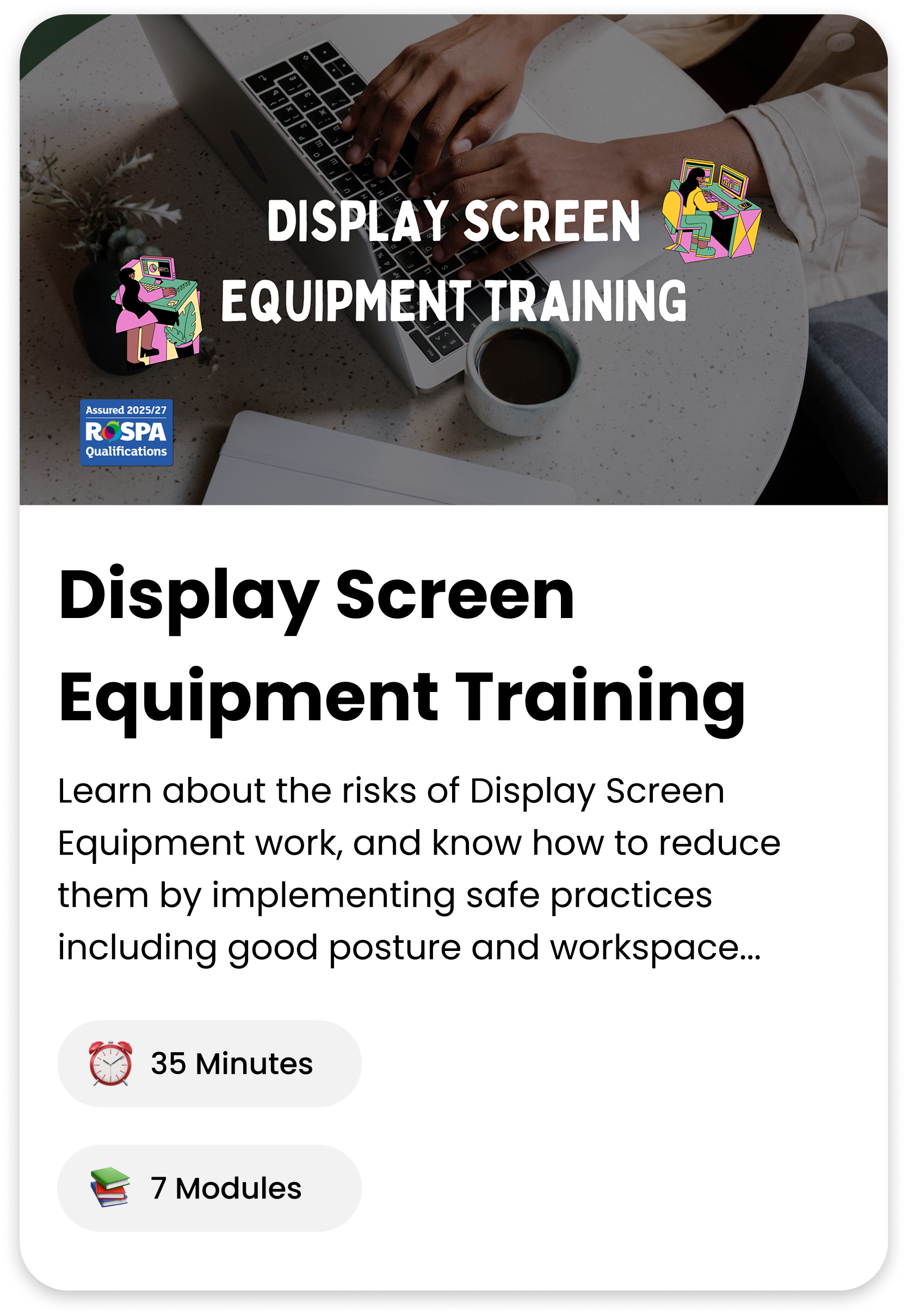 DSE Training course cover