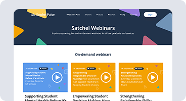 Upcoming webinars