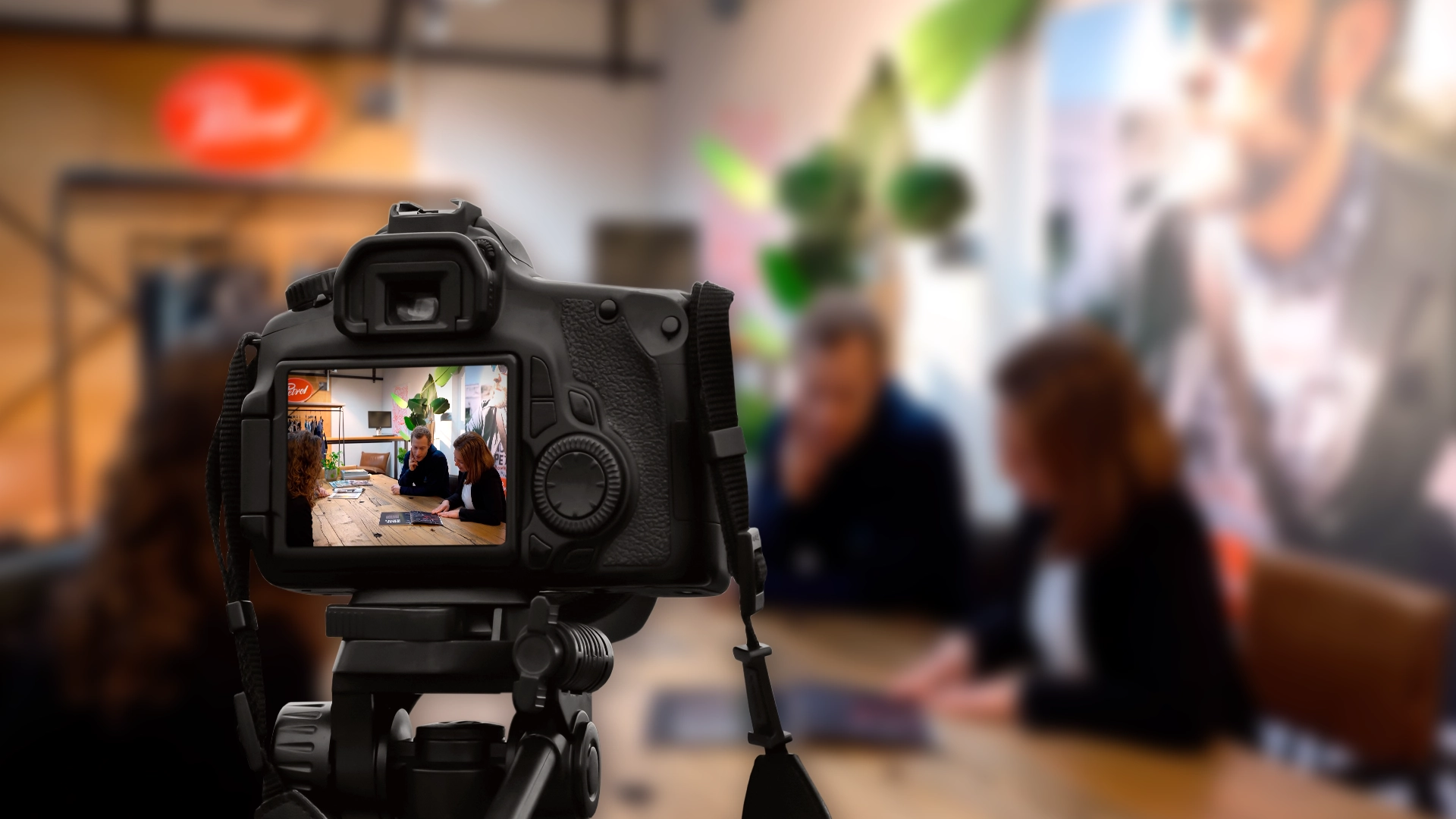 Recent work features an image of a football player crossing both desktop and mobile screens for a streaming service