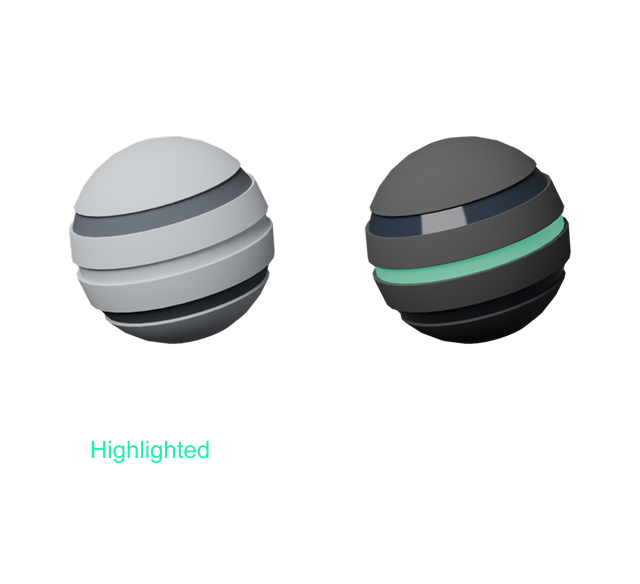 3d Design system example