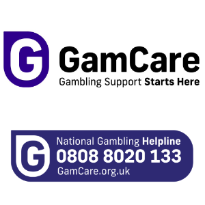 An image of a giant white G surrounded by a roayl blue border on a white background