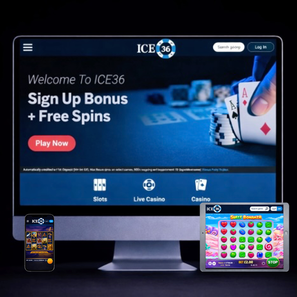 Ice 36 Casino game variety representing a wide selection of games available