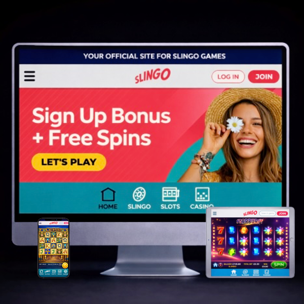 Slingo game variety representing a wide selection of games available