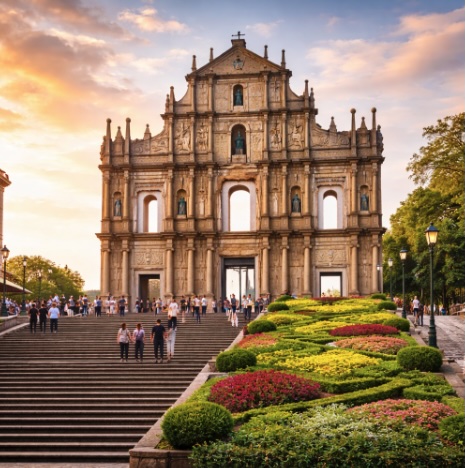 An image representing the Ruins of St Paul's in Macau