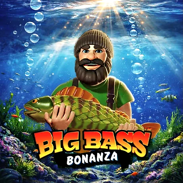 An image of a fisherman underwater similar to the Big Bass Bonanza online slot game