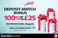 Slingo Casino Deposit Match Bonus image