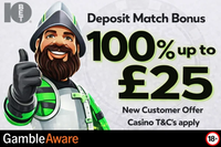 10bet Casino Deposit Match Bonus image