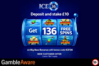 ICE36 Casino Free Spins Bonus image