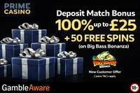 Prime Casino Match Bonus image