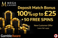 Mega Casino Match Bonus image