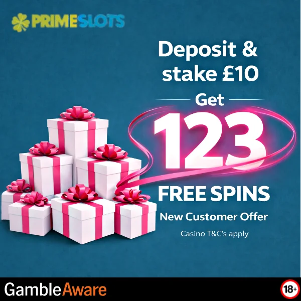 Prime Slots Casino Free Spins Offer image