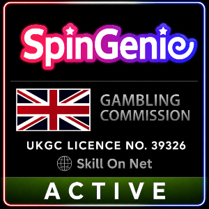 Spin Genie UKGC license image